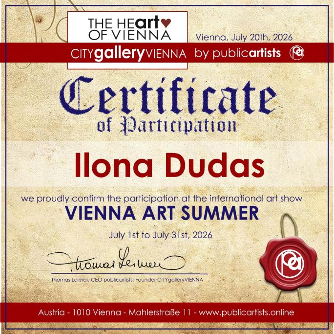 Zertifikat Vienna Art Summer 2026
